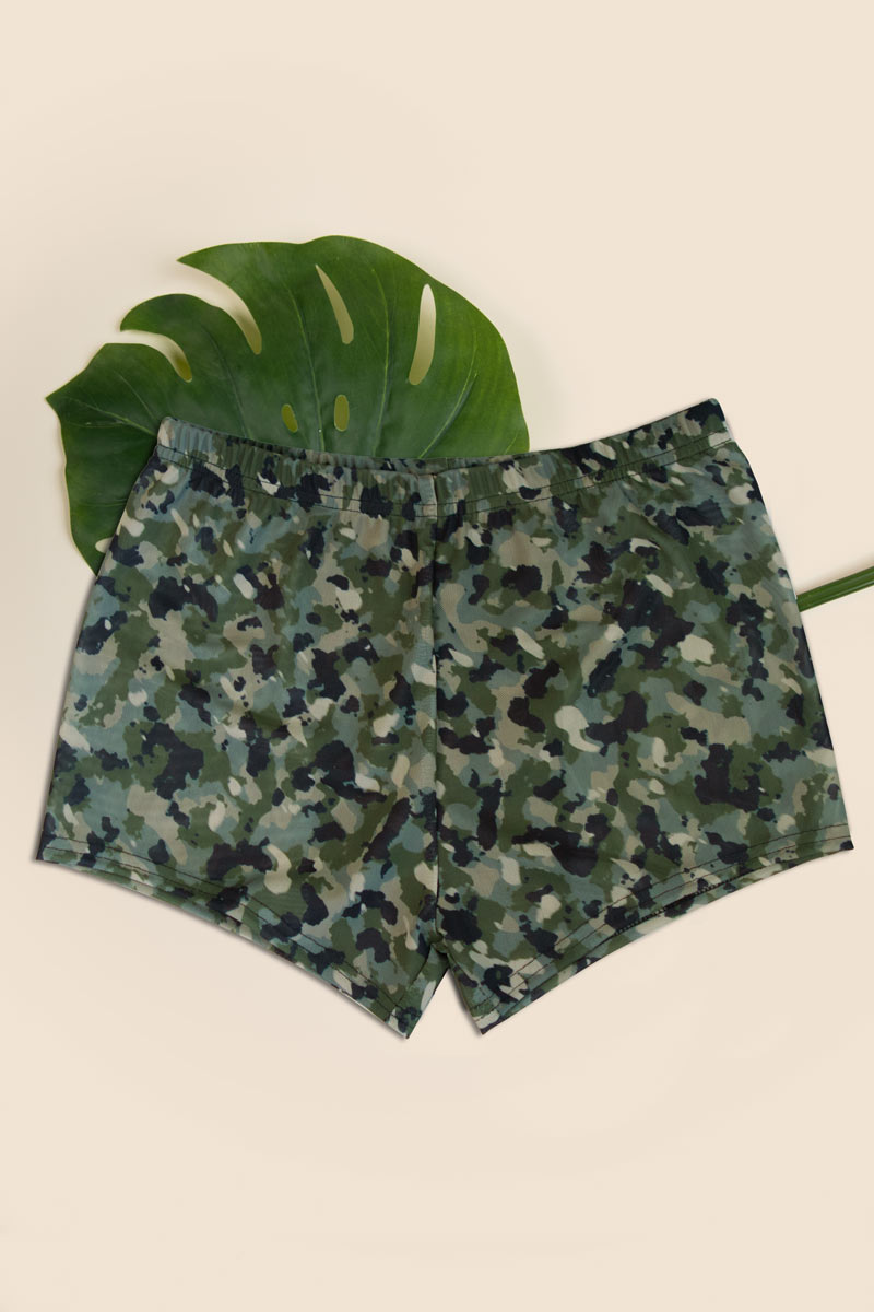 Cooltan Tan Though camo design bravo hipster swim